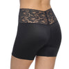 Short garçon plus mince avec ceinture en dentelle noir