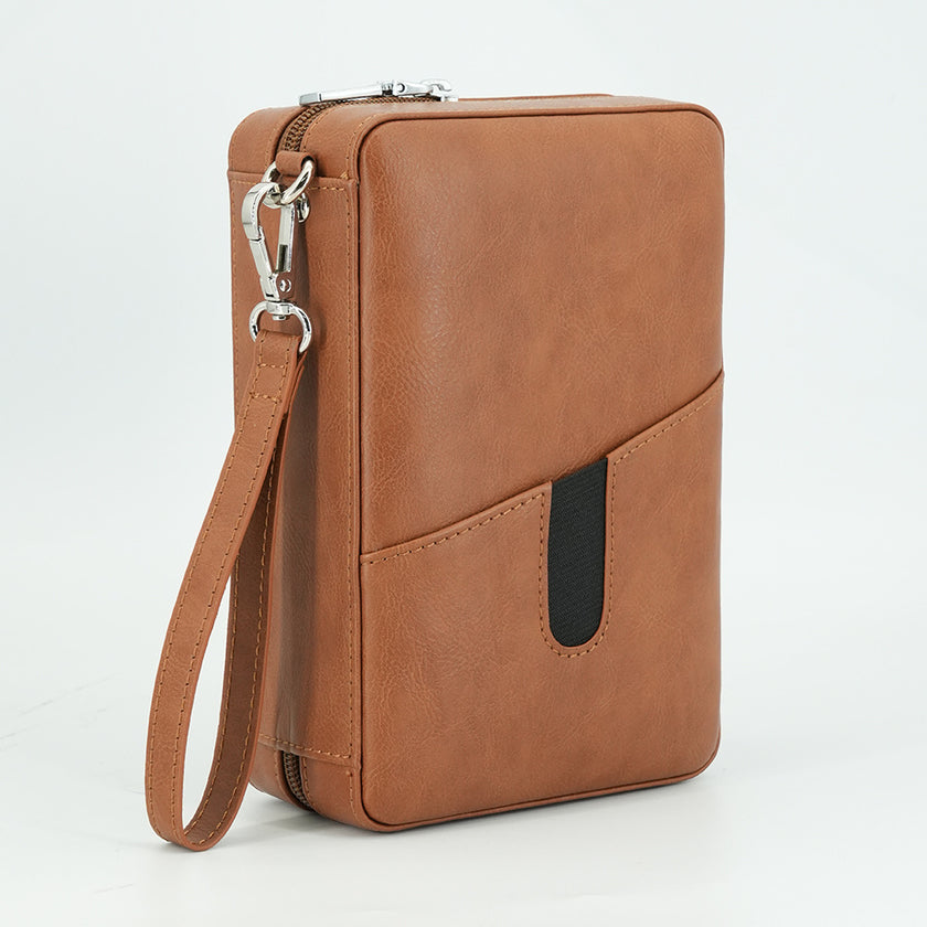 Cigar Box Zipper Pack 6-pack Convenient Cigar Box Cigarette Box Smoking Accessories Cedar Wood Material Set