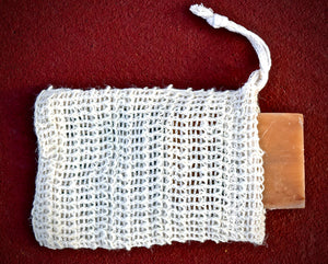 Sac à savon en sisal