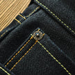 Forest Men's Selvedge Raw Denim Jeans - Vintage Double Stain Taper Fit