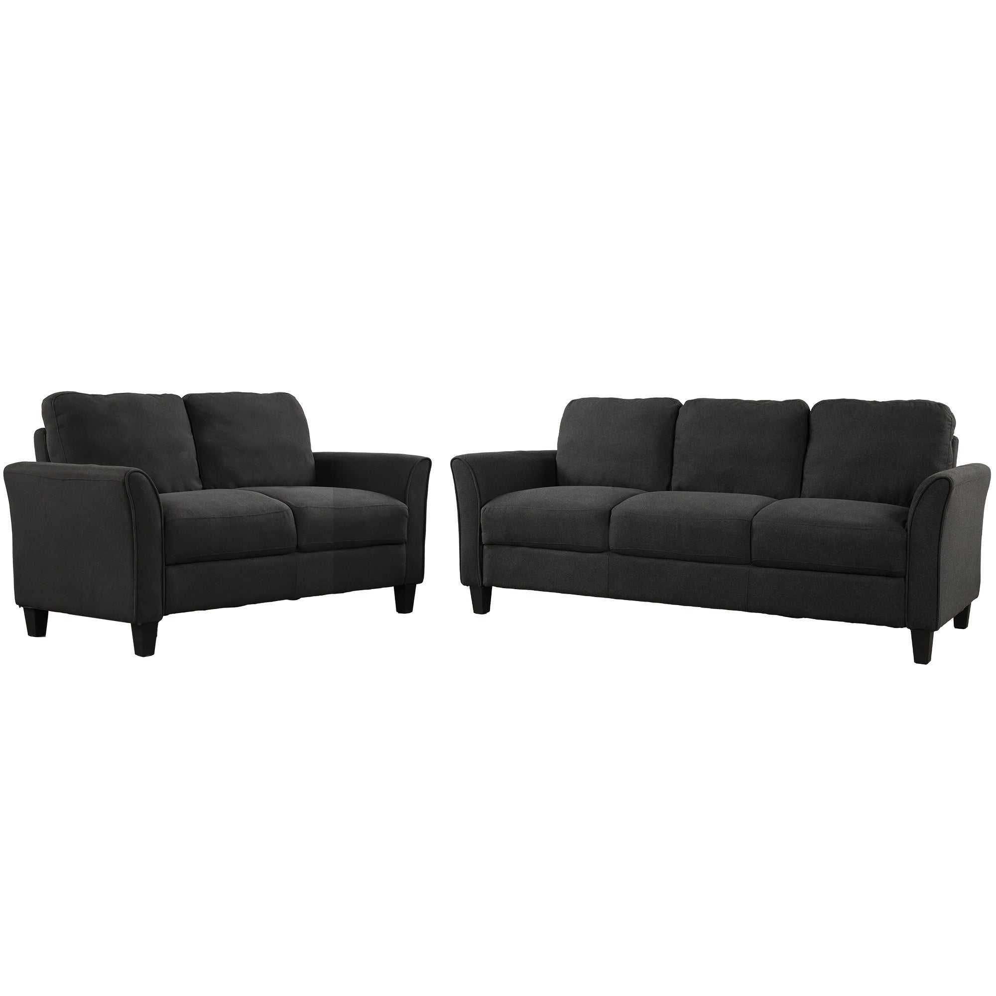 Polyester-Blend 3 Pieces Sofa Set