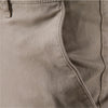 Casual Cotton Slim Fit Solid Color Men's Trousers - Spring/Autumn