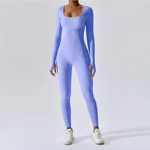 Seamless Yoga Bodysuit