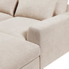 Large L-Shape Convertible Sectional Sofa with Reversible Chaise