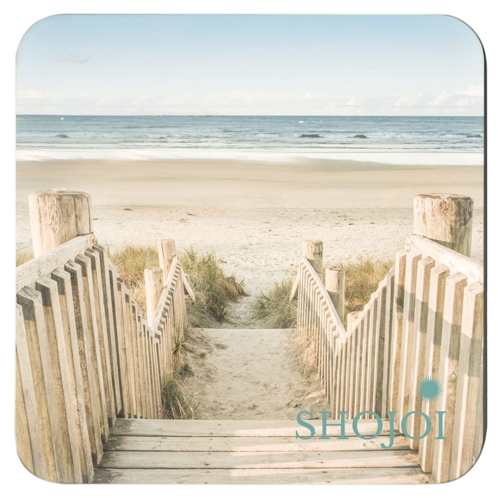 Ensemble de sous-verres de plage