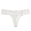 Sexy Lace Low-Waist Thong - Breathable Embroidered Lingerie for Women