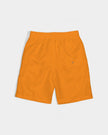 Tangy-Orange Kid's Swim Trunk