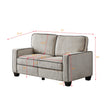 Corduroy Living Room Sofa Loveseat with Storage