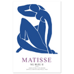 Henri Matisse Nu Bleu II (Blue Nude II) 1952 Poster