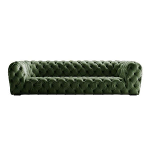 3-Seater Chesterfield Velvet Sofa