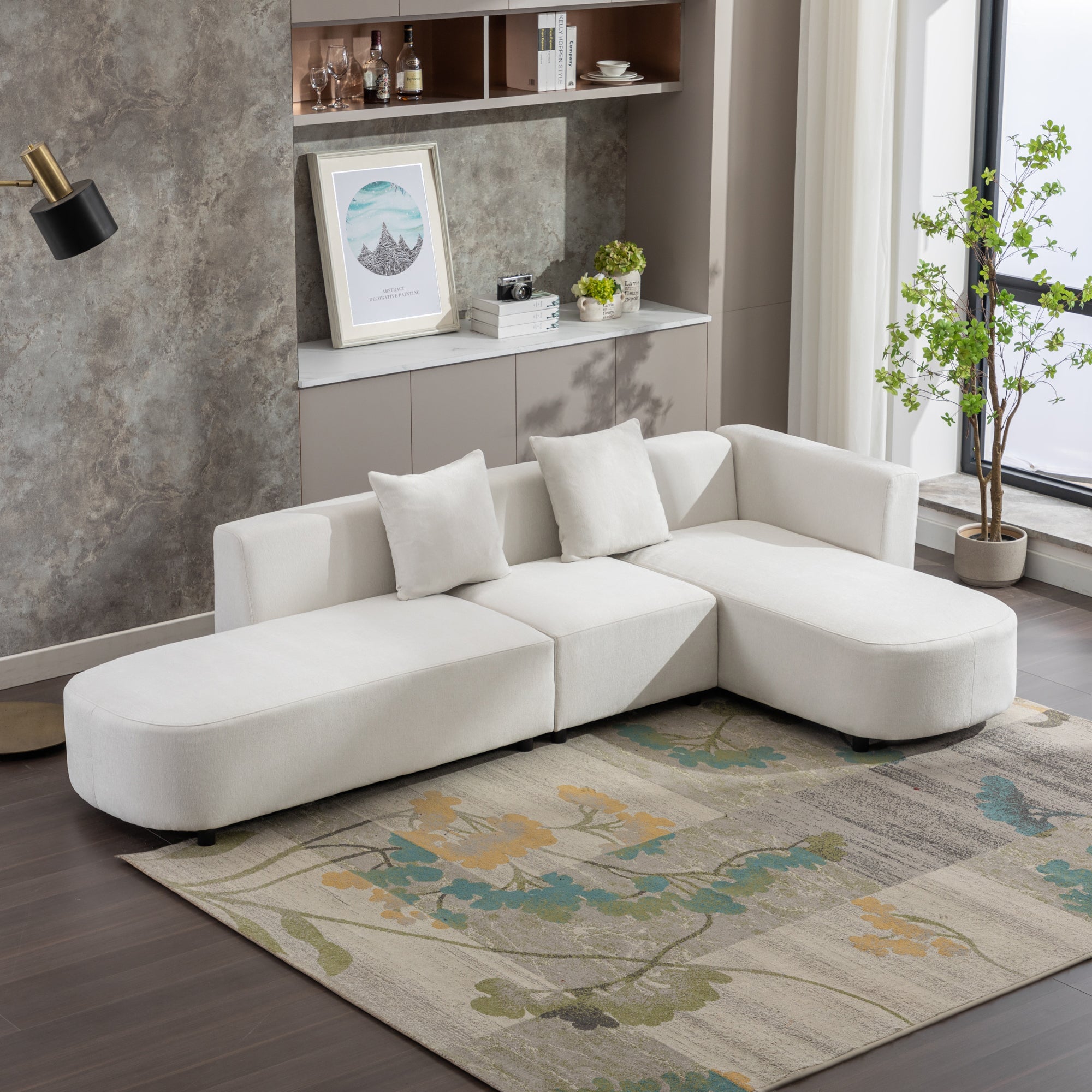 Luxury Modern Upholstered Sofa for Stylish Living Room