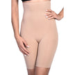 Taille haute extra longue Boyleg Shaper Nude