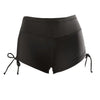 Short de bain taille haute, bas de bikini slim