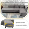 Luxury Modern Upholstered Sofa for Elegant Living Room Style