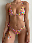 String Bikini Set - Brazilian Triangle Swimsuit