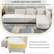 Luxury Modern Upholstered Sofa for Stylish Living Room