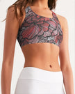 Petal Swirls Women's Seamless Sports Bra