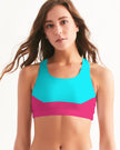 Perennial Fuchsia Women's Seamless Sports Bra