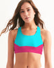 Perennial Fuchsia Women's Seamless Sports Bra