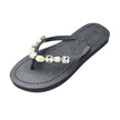 Shell Beach- Crystal Flat Flip Flops Sandal