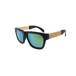 Jase New York Royce Lunettes de soleil en noir mat