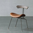 Nordic Elegance: Designer Solid Wood Chair for Home & Café