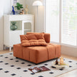 Modular Armless Sofa Chair w/ Removable Back Cushion, 33.1