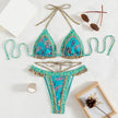 Ensemble de bain bikini sexy avec push-up pour le bain