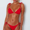 Red Hot Bikini Set with Matching Sunglasses