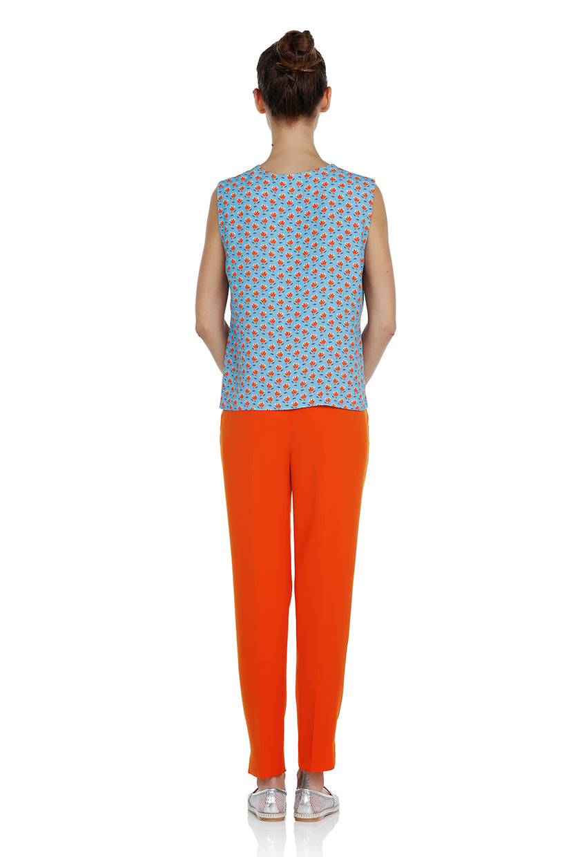 Tulip Printed Blouse