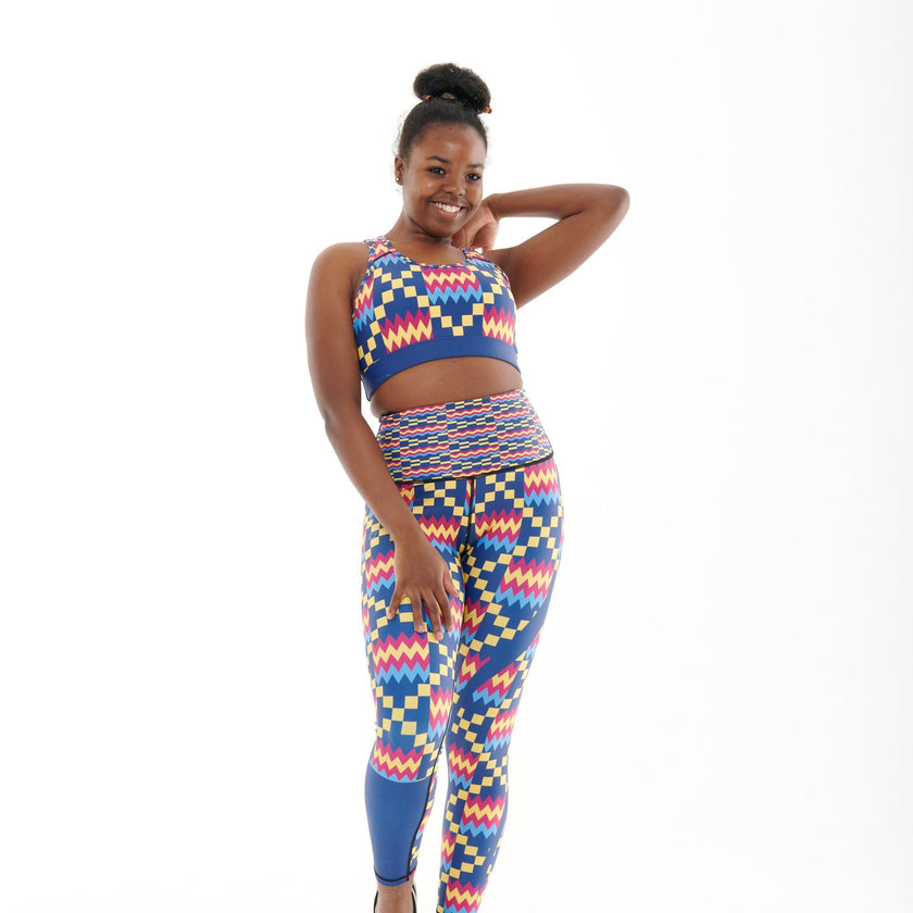 Kayentee Cerulean Vibrant Leggings