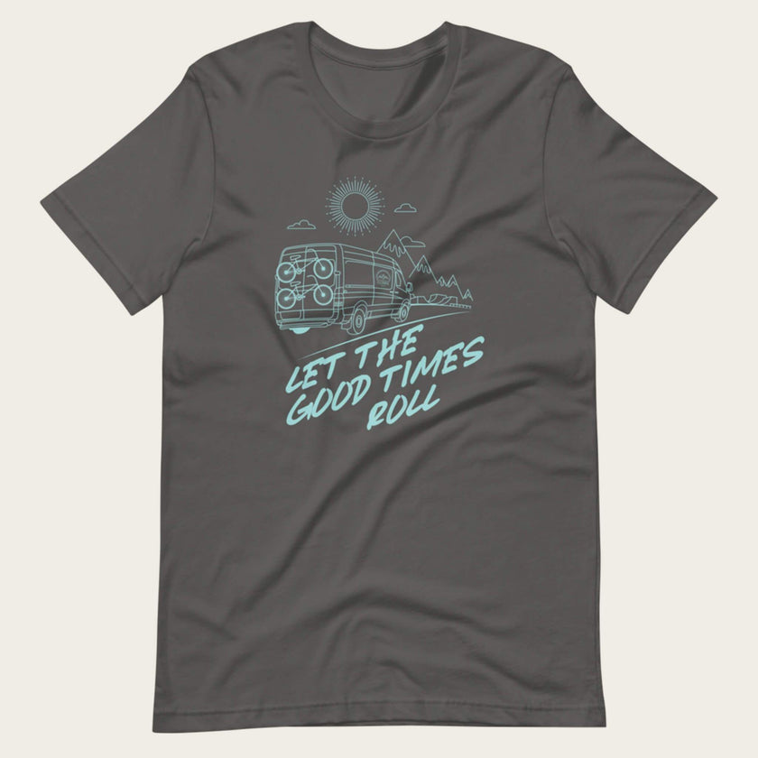 Let the Good Times Roll Tee - Storm Grey