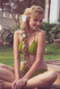 Mamadelta | El Zafiro Moss  Hand-Crocheted Bikini Top