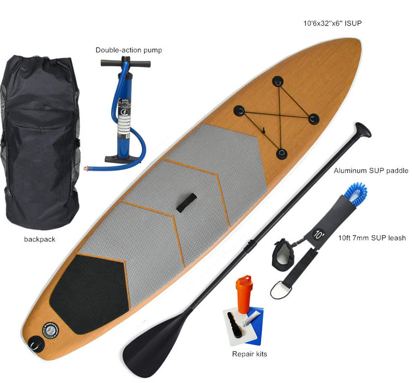 PVC Board Wood Paddleboard