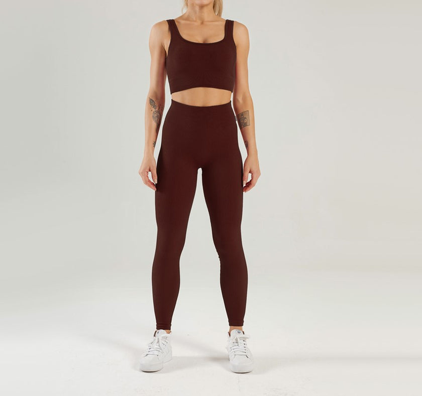 Athletic Clothing Seamless Women’s Activewear Yoga Gym Fitness Set