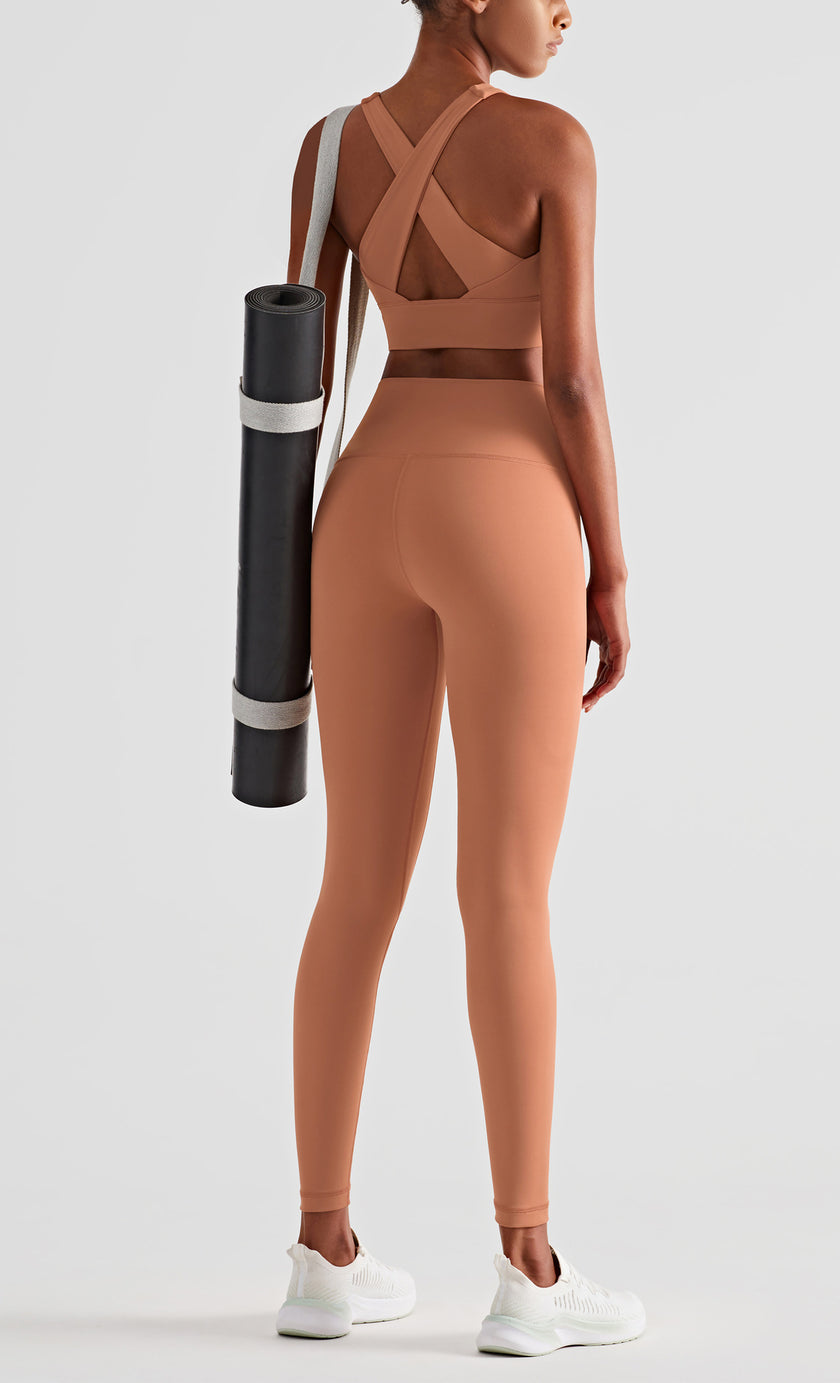 Top Gy Yoga Wear Padded Seamless High Impact Sports Bra for Women Plus Size