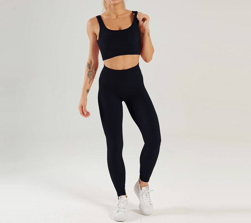 Athletic Clothing Seamless Women’s Activewear Yoga Gym Fitness Set