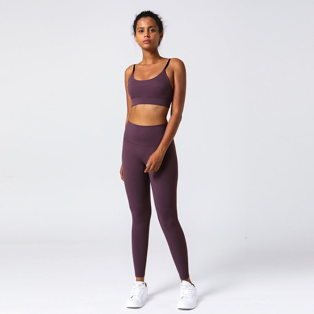 Women’s Yoga Suit 2-Piece Sports Bra & Leggings Activewear