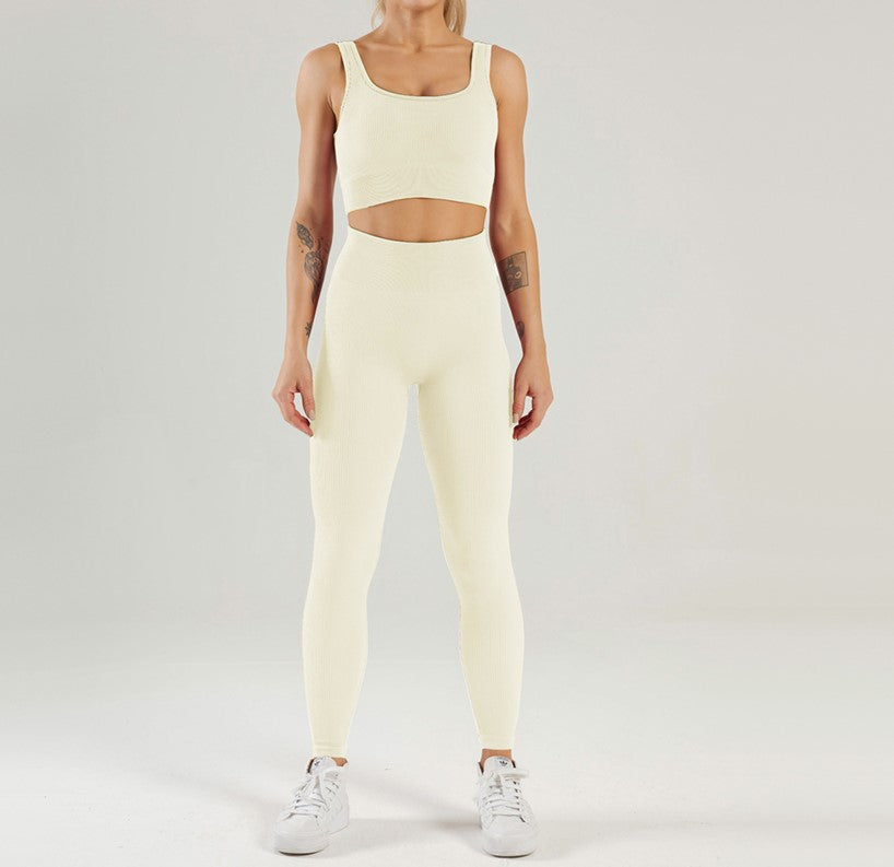 Athletic Clothing Seamless Women’s Activewear Yoga Gym Fitness Set