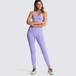 Sports Gym Yoga Wear Set 2 Pieces Seamless Breathable Yoga Set