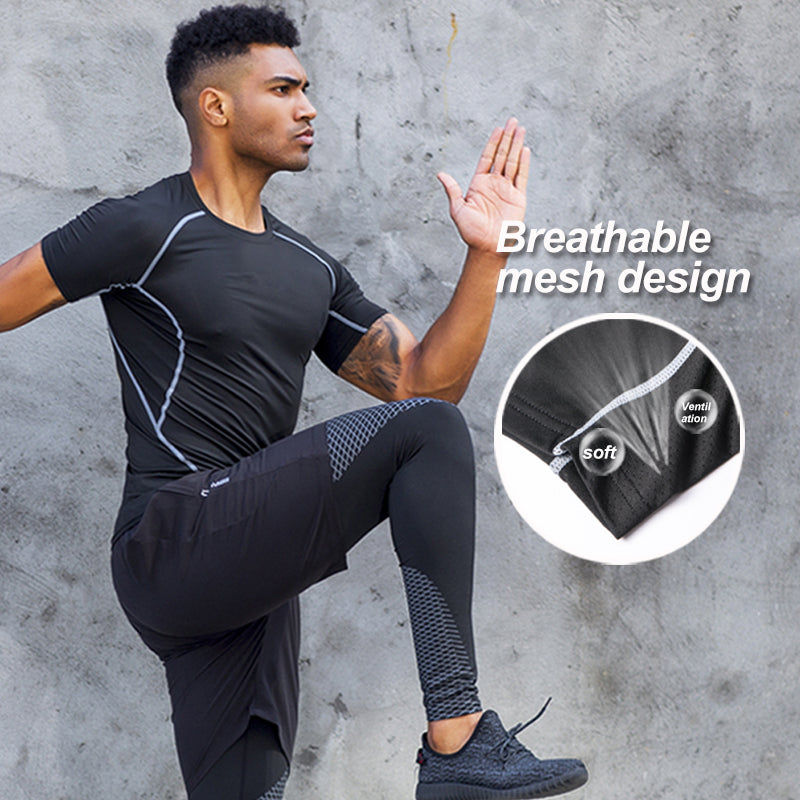 Custom Spandex Compression Fitness Shirt