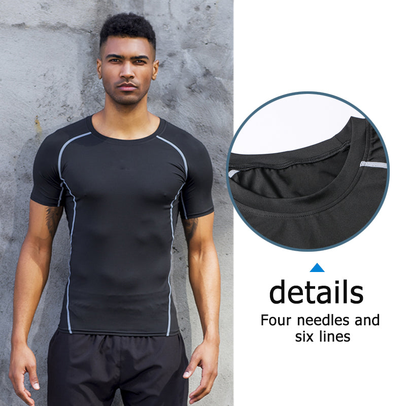 Custom Spandex Compression Fitness Shirt