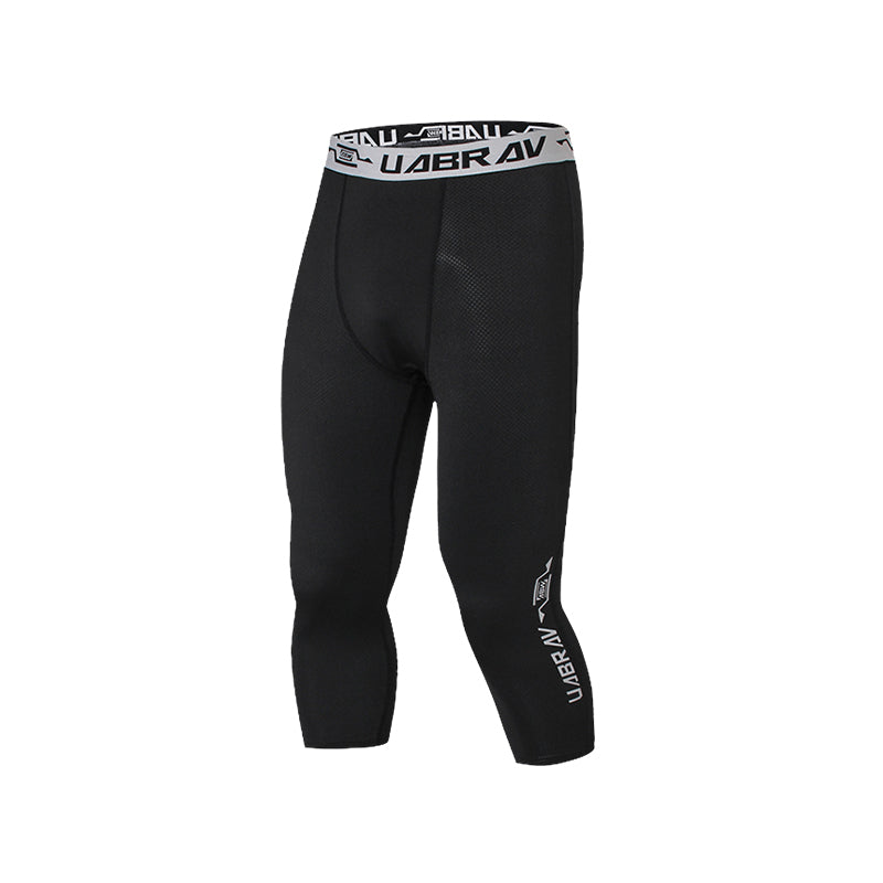 Custom Compression Men's Leggings Sport Fitness Nylon Joggers Sweatpants Spandex