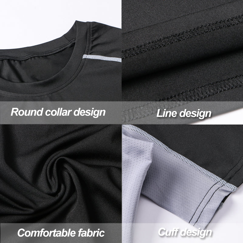 Custom Spandex Compression Fitness Shirt