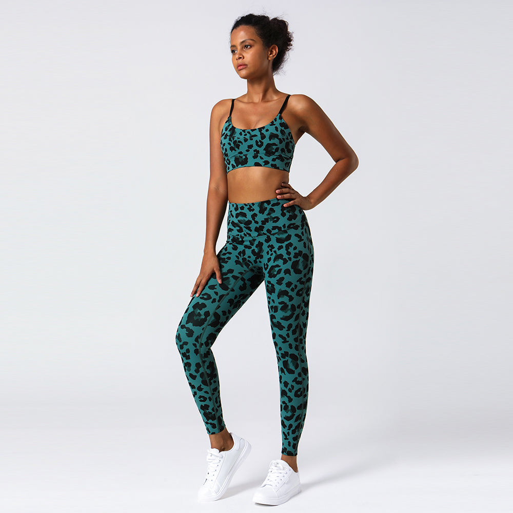 Women’s Yoga Suit 2-Piece Sports Bra & Leggings Activewear