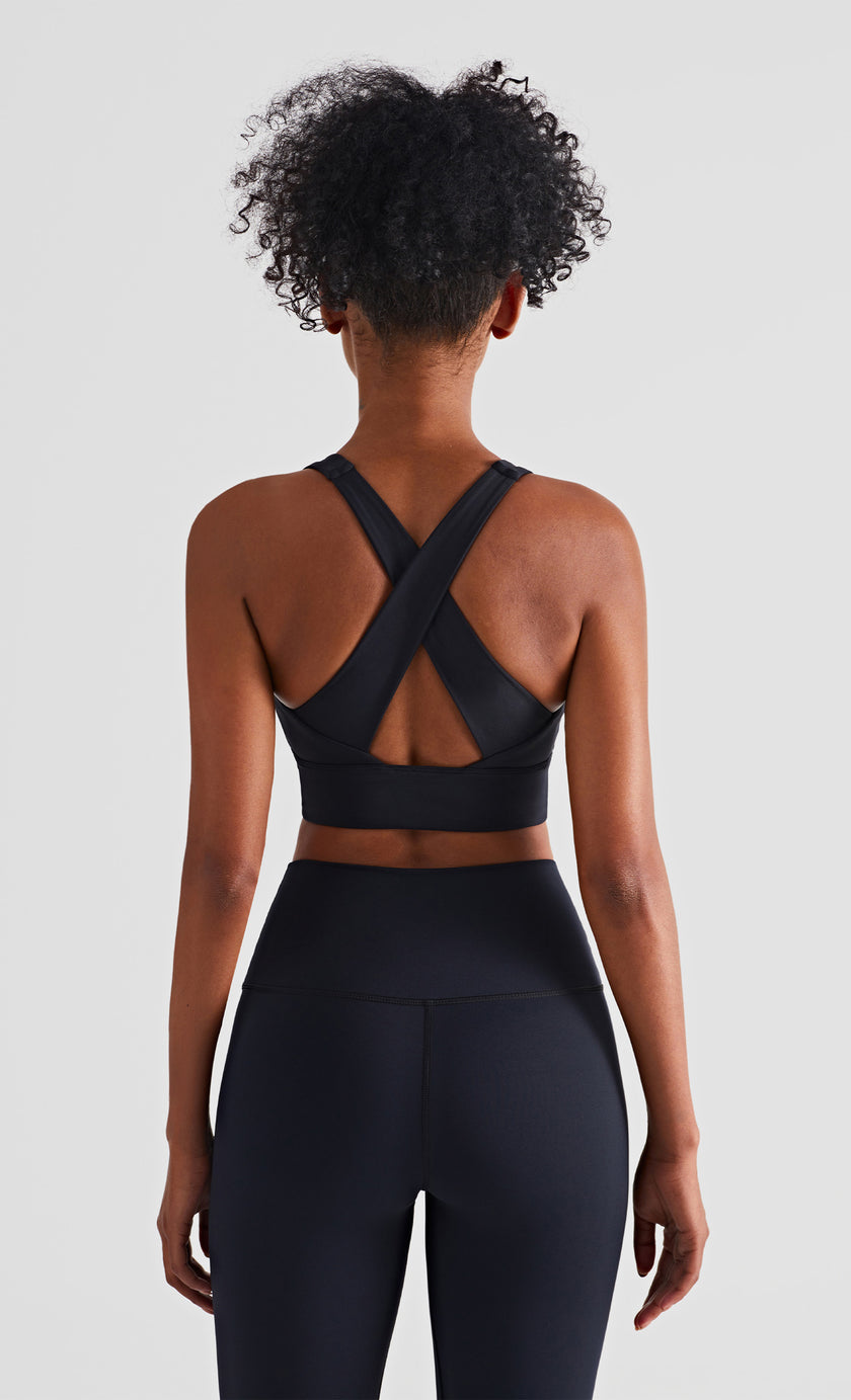 Top Gy Yoga Wear Padded Seamless High Impact Sports Bra for Women Plus Size