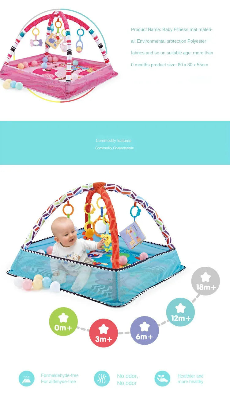 MultifunctionalBaby Fitness & Play Mat