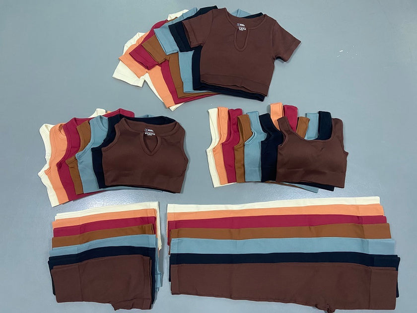 Athletic Clothing Seamless Women’s Activewear Yoga Gym Fitness Set