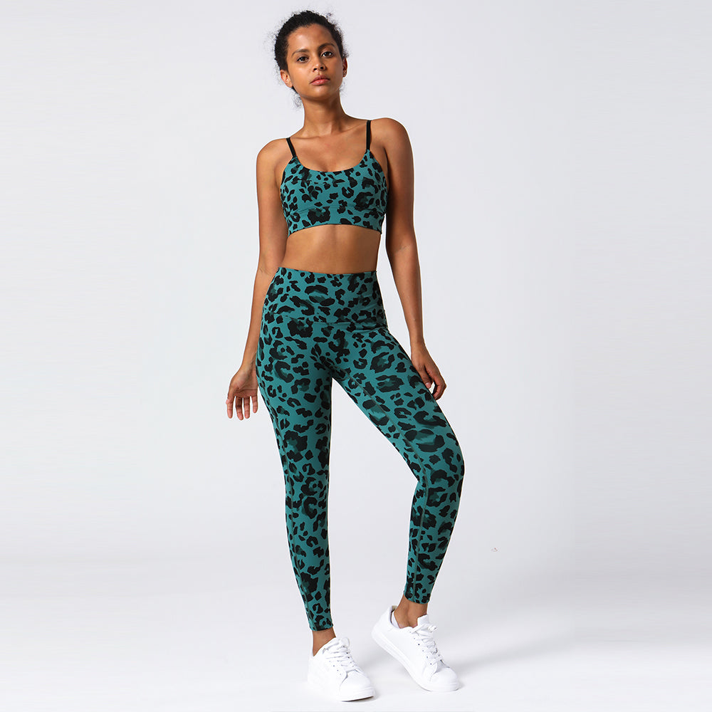 Women’s Yoga Suit 2-Piece Sports Bra & Leggings Activewear
