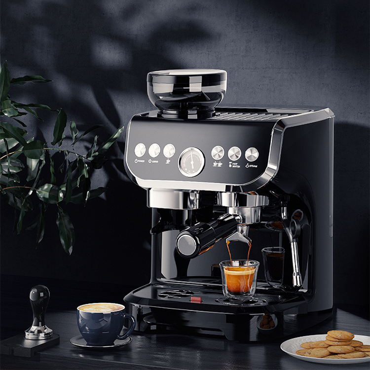 Automatic 19 Bar Espresso Machine with Milk Frother